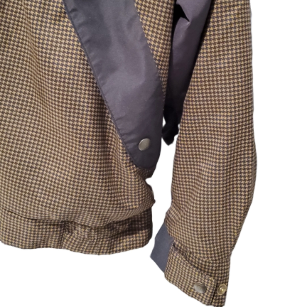 DryJoys By FootJoy Brown Checkered Jacket … - Picture 6 of 8